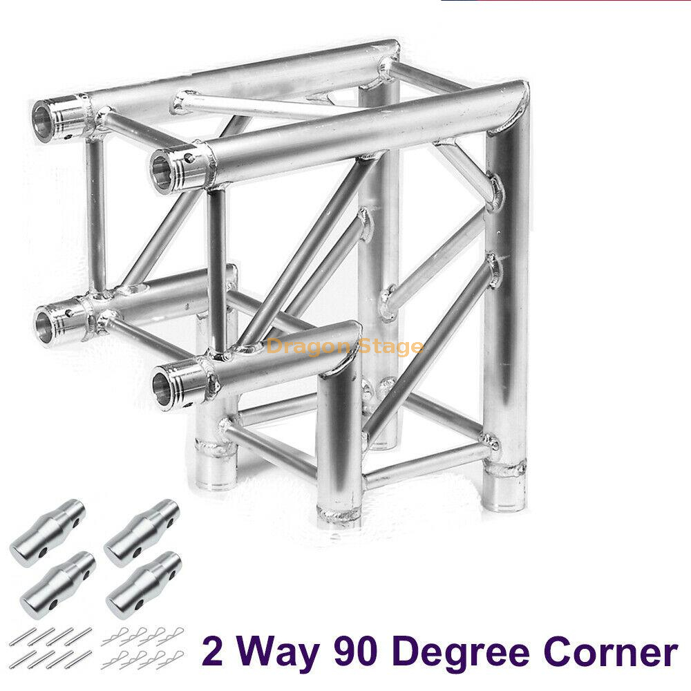 铝合金300x300mm / 289x289mm方框2途径转角Spigot Truss来自中国制造商